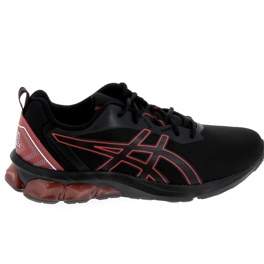 ASICS Gel Quantum 90 Noir Rouge - Running Hommes | Sports-Loisirs