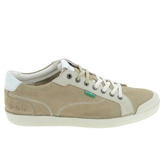 KICKERS Kick Tropik Beige - Chaussures de Ville Hommes | Sports-Loisirs