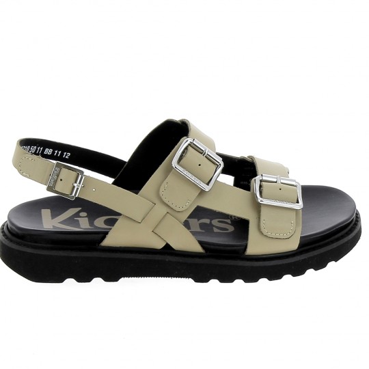 KICKERS Neosummer Beige - Sandales et Nu-pieds Femmes | Sports-Loisirs