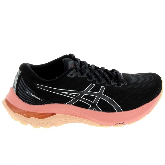 ASICS GT 2000 Noir Orange - Running Femmes | Sports-Loisirs