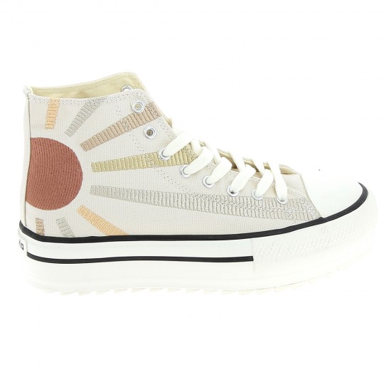 VICTORIA 1061130 Hi Beige - Baskets Mode Sneakers Femmes | Sports-Loisirs
