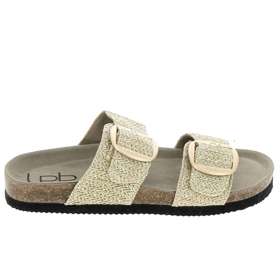 LPB Francilia Beige - Sandales et Nu-pieds Femmes | Sports-Loisirs