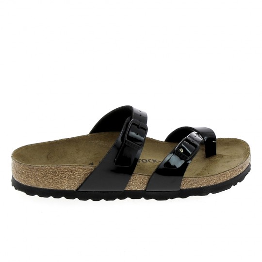 BIRKENSTOCK Mayari BF Noir Vernis - Sandales et Nu-pieds Femmes | Sports-Loisirs