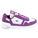 LACOSTE T Clip Blanc Violet