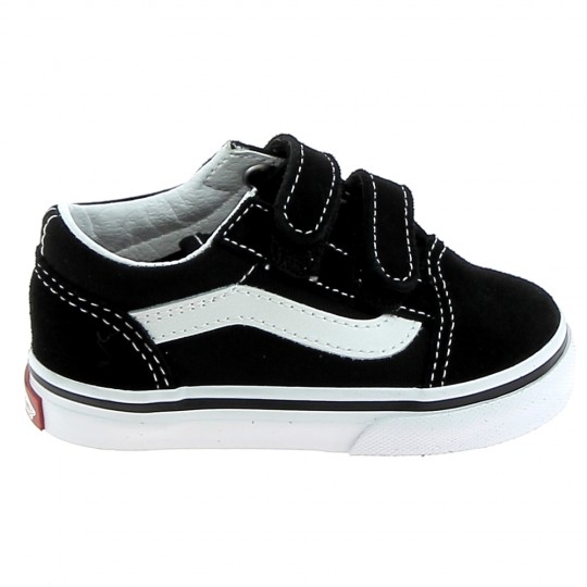 VANS Old Skool V BB Noir - Chaussures Bébé Sneakers Garçons | Sports-Loisirs