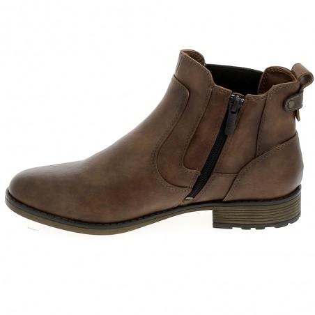MUSTANG Boots 1265522 Marron - Bottines Femmes | Sports-Loisirs