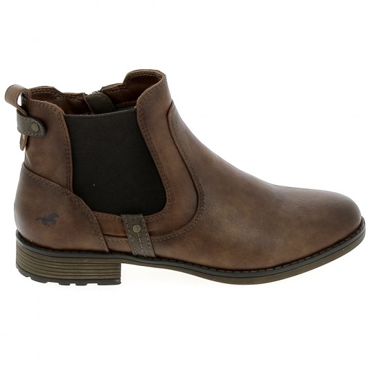 MUSTANG Boots 1265522 Marron - Bottines Femmes | Sports-Loisirs