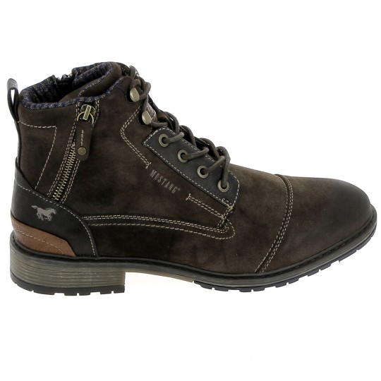MUSTANG Boots 4140504 Brun - Bottines Hommes | Sports-Loisirs