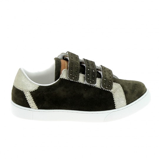 LES TROPÉZIENNES Suzari Kaki - Baskets Mode Sneakers Femmes | Sports-Loisirs