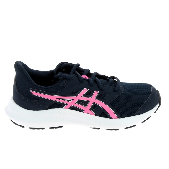 ASICS Jolt 4 Gs Jr Marine Rose - Chaussures Junior SL Filles | Sports-Loisirs