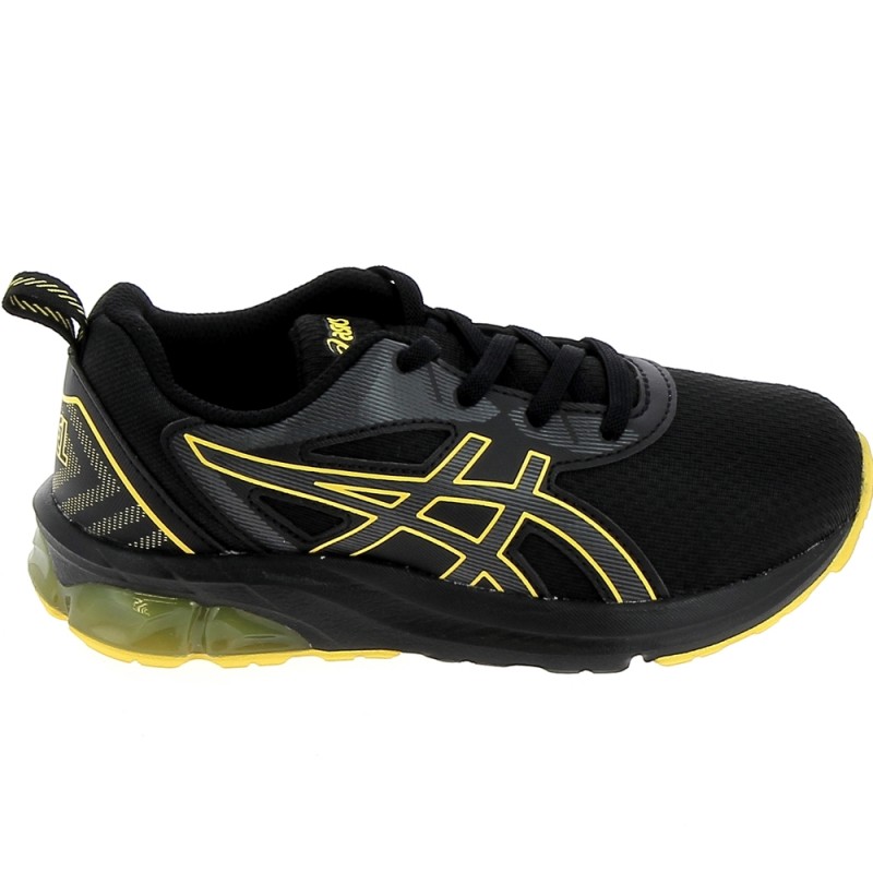 Asics noir jaune new arrivals