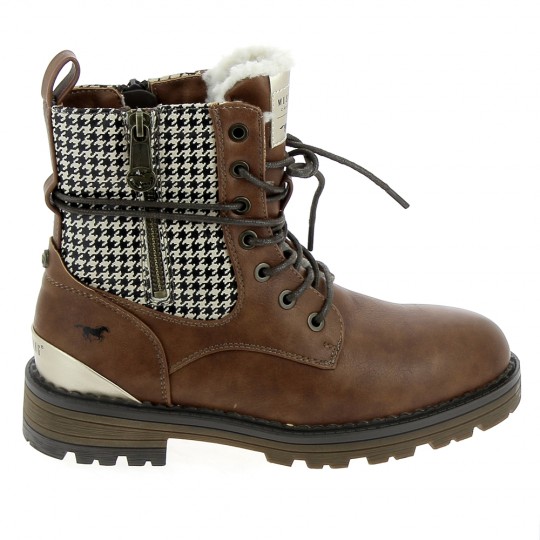 MUSTANG Boots 1472601 Marron - Bottines Femmes | Sports-Loisirs