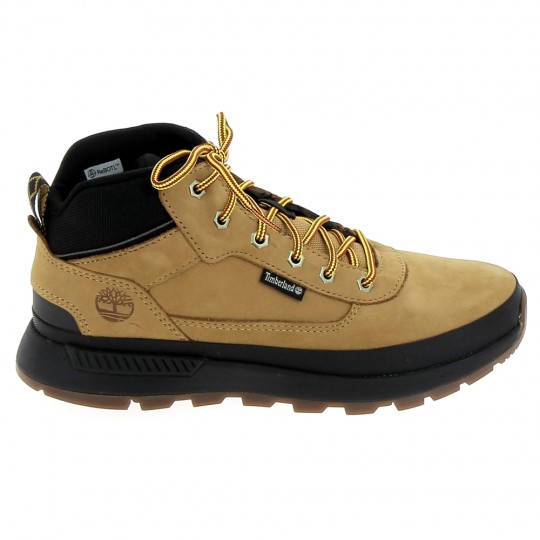 TIMBERLAND Field Trekker Mid JR Beige - Chaussures Junior Sneakers Garçons | Sports-Loisirs