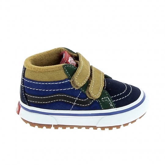 VANS SK8 Mid Relssue BB Marine - Chaussures Bébé Sneakers Garçons | Sports-Loisirs