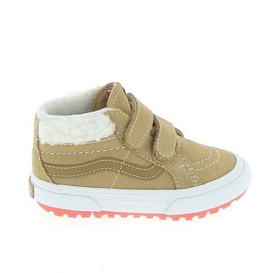 VANS SK8 Mid Relssue BB Marron - Chaussures Bébé Sneakers Garçons | Sports-Loisirs