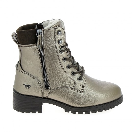MUSTANG Boots 1435603 Argent - Bottines Femmes | Sports-Loisirs