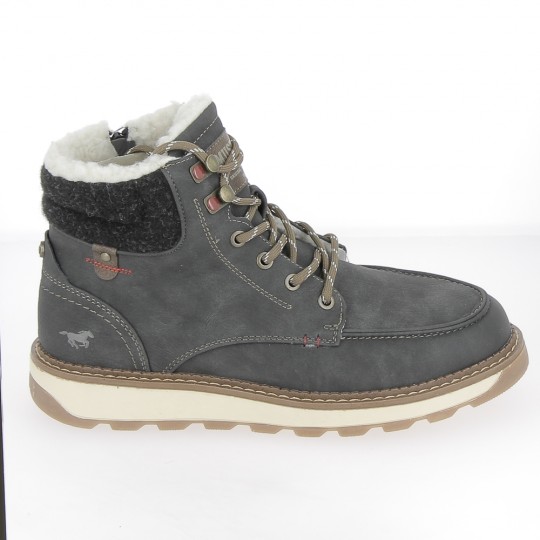 MUSTANG Boots 4193601 Gris - Bottines Hommes | Sports-Loisirs