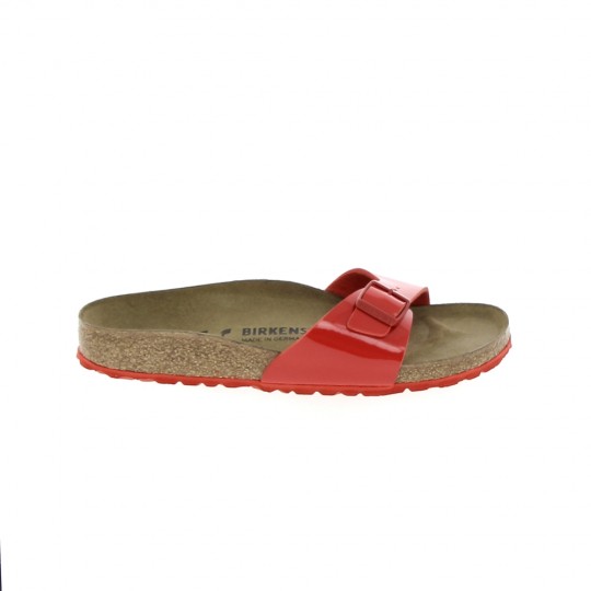 BIRKENSTOCK Madrid BF Rouge Vernis - Sandales et Nu-pieds Femmes | Sports-Loisirs