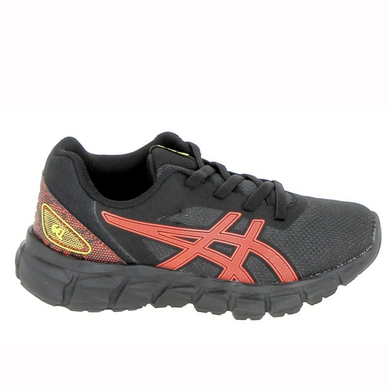 asics noir et rouge