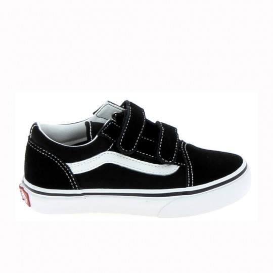 VANS Old Skool C Noir Blanc - Chaussures Cadet Sneakers Garçons | Sports-Loisirs