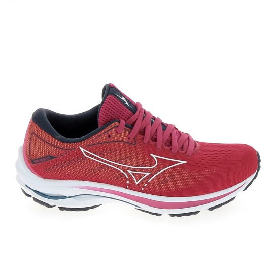 MIZUNO Wave Rider Noir Rose - Running Femmes | Sports-Loisirs