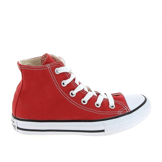 CONVERSE All Star Hi C Rouge - Chaussures Cadet Sneakers Fille | Sports-Loisirs