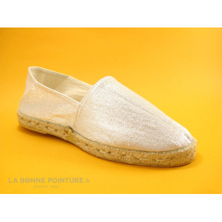 LA MAISON DE L'ESPADRILLE 324 Capri Argent - Baskets Mode Sneakers Femmes | Sports-Loisirs