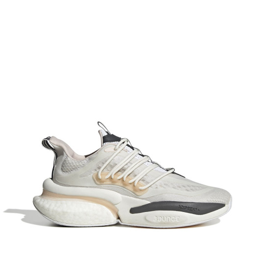 ADIDAS Alphaboost Blanc Rouge - Baskets Mode Sneakers Hommes | Sports-Loisirs