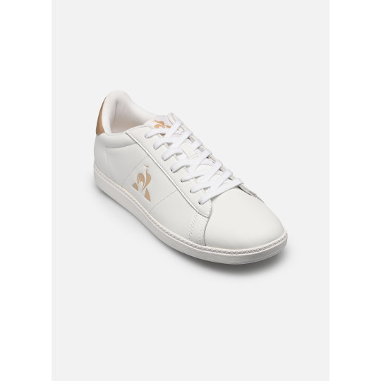 LE COQ Sportif Courtset 2 Blanc Tan - Baskets Mode Sneakers Hommes | Sports-Loisirs
