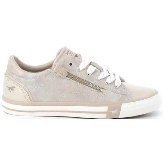 MUSTANG Sneaker 1146318 Bronze - Chaussures de Ville Femmes | Sports-Loisirs