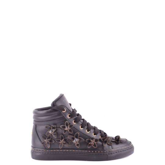 Baskets Femme en Cuir Noir - Dsquared | Sports-Loisirs