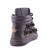 Baskets Femme en Cuir Noir - Dsquared | Sports-Loisirs