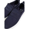 Baskets Homme Armani Exchange - Cuir Bleu | Sports-Loisirs