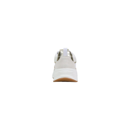 Baskets Femme dorées en cuir - Tommy Hilfiger | Sports-Loisirs