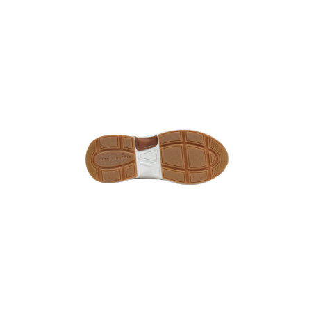 Baskets Femme dorées en cuir - Tommy Hilfiger | Sports-Loisirs