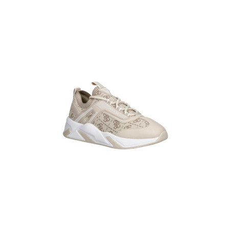 Baskets Femme Beige Guess - Nylon | Sports-Loisirs