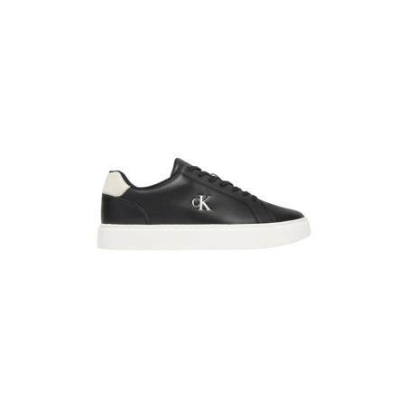 Baskets Homme en Cuir Noir - Calvin Klein Jeans | Sports-Loisirs