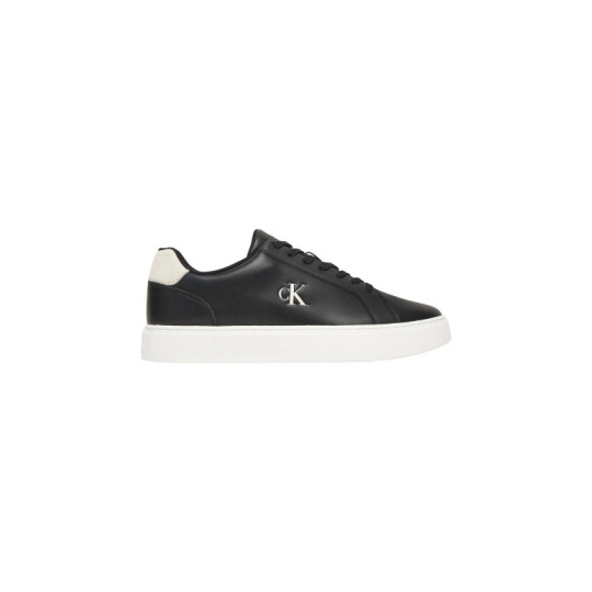 Baskets Homme en Cuir Noir - Calvin Klein Jeans | Sports-Loisirs