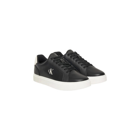 Baskets Homme en Cuir Noir - Calvin Klein Jeans | Sports-Loisirs