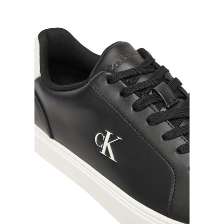 Baskets Homme en Cuir Noir - Calvin Klein Jeans | Sports-Loisirs