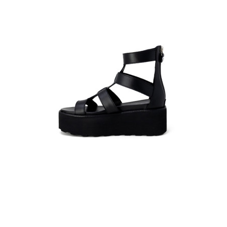 Sandales Plateforme Cult Nancy Femme Noir | Sports-Loisirs