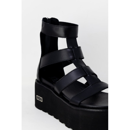Sandales Plateforme Cult Nancy Femme Noir | Sports-Loisirs