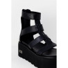 Sandales Plateforme Cult Nancy Femme Noir | Sports-Loisirs
