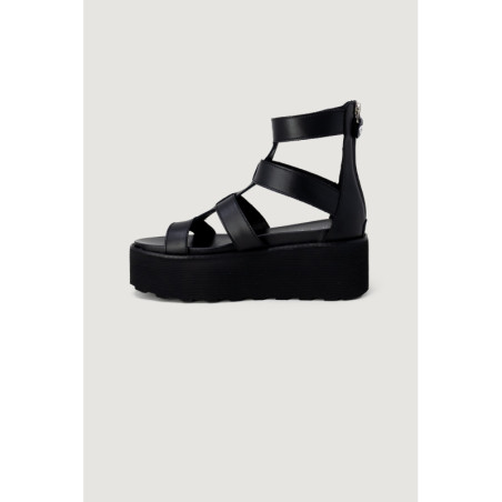 Sandales Plateforme Cult Nancy Femme Noir | Sports-Loisirs