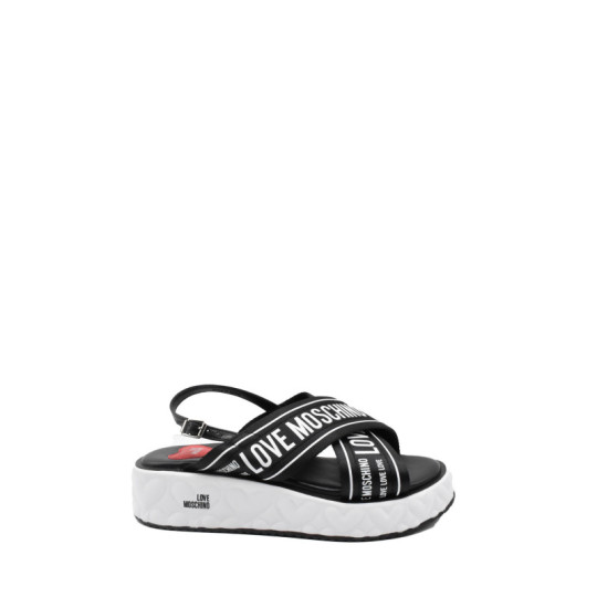 Sandales Femme Noires - Love Moschino | Sports-Loisirs
