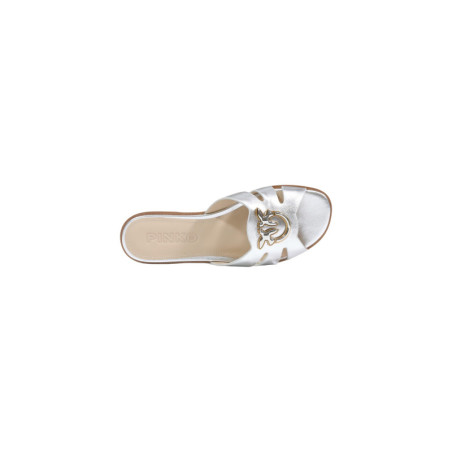 Mules Milly 04 Argentées - Pinko | Sports-Loisirs