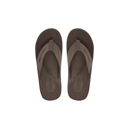 Mules Homme Calvin Klein Marron | Sports-Loisirs
