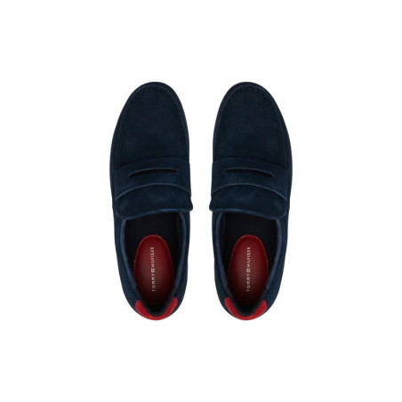 Mocassins Homme en Daim Bleu - Tommy Hilfiger | Sports-Loisirs