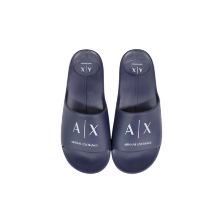 Mules Homme Bleues Armani Exchange | Sports-Loisirs