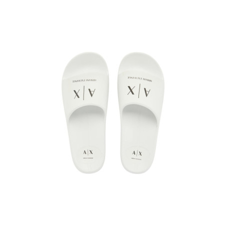 Mules Homme Blanches - Armani Exchange | Sports-Loisirs